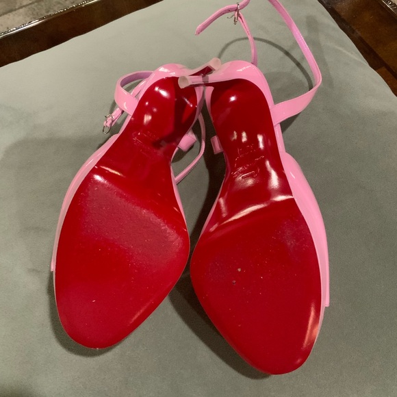 ❤️❤️CHRISTIAN LOUBOUTIN
Miradona 120 Patent Leather Sandals 
Size: 8.5 | IT 38.5 - Picture 5 of 5